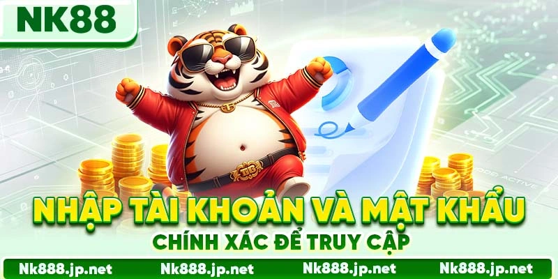 Nhập tài khoản và mật khẩu chính xác để truy cập